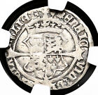 IRELAND. Henry VIII, Silver Groat, 1544, S-6482, 4th Harp Issue, NGC F15