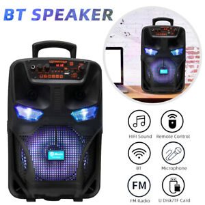 3000W Portable Bluetooth 5.0 Speaker Sub woofer Heavy Bass Sound Party System