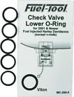 Fuel Tool EFI Check Valve Lower O-Rings for 01-up Harley (5-Pack) MC200-5 (For: Harley-Davidson Breakout)