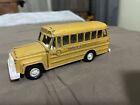 Vintage Yellow Tootsie Toy Township Jr. High School Bus  Made In USA  5.5 Inches