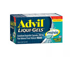 Advil Liqui-Gels Minis Pain Reliever & Fever 200mg 80 Caps*EXP:01/26*FREE SHIP*