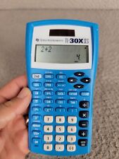 New ListingTexas Instruments TI-30X IIS Two-Line Scientific Calculator - Blue Tested Works