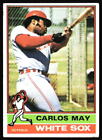 1976 Topps Carlos May #110 Chicago White Sox