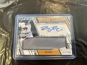 New Listing2019 Panini Elite Extra Edition #FTS-BY Bryson Brigman Jumbo Patch Auto /299