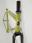 2021 Surly Disc Trucker 56cm Pea Lime Soup Frame Only. Please read