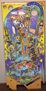 2003 Stern Simpsons Pinball Party Pinball Playfield NOS