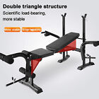 Adjustable Weight Bench for Body Workout with Preacher Pad and Leg Developer