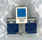 Athens 2004 Olympic pin - 1896 - 2004 - chain trading collector badge