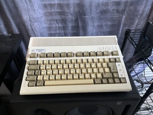Commodore Amiga 600  with Vampire Upgrade.