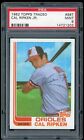 1982 Topps Traded #98T Cal Ripken Jr. Orioles Rookie RC PSA 9 PERFECT Centering!