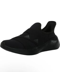 adidas Women's Puremotion Adapt Sneaker Shoe Black/Black/Carbon, Size 7