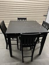 high top dining table set