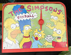 Vintage The Simpsons Table Top Pinball Game Top Section Only With Bart Doll SEE