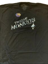 Twelve Monkeys Juice Brand T-Shirt (Black, 2XL)