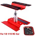 RC Car Repair Station Work Stand w/Screw Tray Tool 360° Rotate Lift For 1/8 1/10