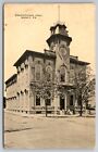 Educational Hall Muncy Pennsylvania PA 1917 Postcard