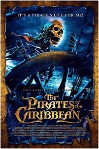 2003 Pirates of the Caribbean Teaser Movie Poster Alternate