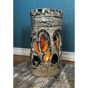 New ListingAbstract Clay Studio Pottery Art Unique Vase Vessel Signed 11x6inchs