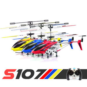 Syma RC Helicopter 3.5CH S107G Mini Aircraft Metal Remote Control GYRO for Kids