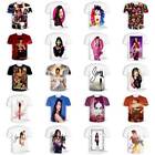 Selena Quintanilla  3D Print Casual Fashion Short Sleeves T-shirts for Women/men
