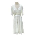 Kiyonna Bridal Lace Illusion Wedding Dress Color Ivory Size 2X
