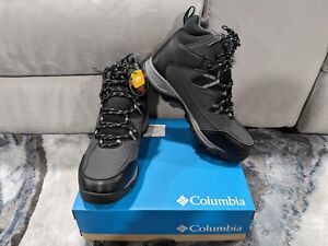 Columbia Men's Liftop III Snow Boot, Waterproof, High-Traction, Black, Size 9