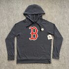 Boston Red Sox T-Shirt Hoodie Womens X-Large XL Blue Big Logo MLB Baseball NWT