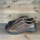 Keen presidio mens size 11.5 shoes brown leather low top casual sneakers