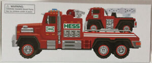 Hess 2015 Fire Truck and Ladder Rescue New in Box Never Opened