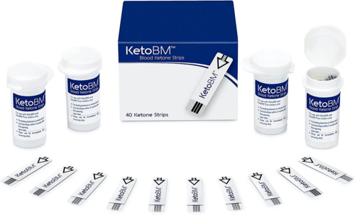 KetoBM Ketone Strips for Home Health Test - 40 Pack