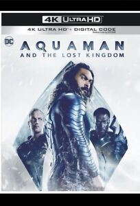 New ListingNEW! Aquaman and the Lost Kingdom 4K UHD Blu-ray  +Digital W/ Cover Jason Momoa