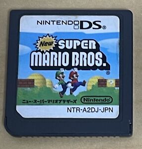 Nintendo DS NEW SUPER MARIO BROS. Japanese Action Games  Japanese Language Used