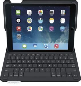 Logitech Type+ Protective Wireless Keyboard Folio Cover Case iPad 5 9.7