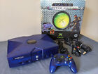Xbox Original Halo 2 Limited Edition Crystal Ice Blue w/ Box, Enhanced