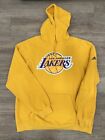 Vintage Adidas NBA Los Angeles Lakers Men’s Pull Over Hoodie Jacket Size L
