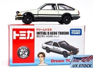 1:64 Initial D AE86 Diecast Car Takara Tomy Dream Tomica Trueno 藤原とラふ店