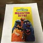 MONSTER HITS! Sesame Songs Home Video VHS Rare Jim Henson Frank Oz Rare