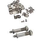 Stainless Thru-Frame Brake Line Fittings & Stainless Line Clamps