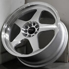 18x8 Silver Machined Wheels Vors SP1 5x112 35 (Set of 4)  73.1