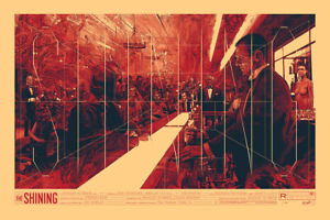 The Shining - Bar Scene by Krzysztof Domaradzki xx/100 Screen Print Movie Poster