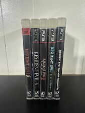 PlayStation 3 PS3 Game Bundle - Resident Evil 5, 6, Revalations