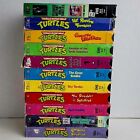 HUGE Lot of 11 TMNT VHS 80’s Vintage f.h.e & Movie Teenage Mutant Ninja Turtles!
