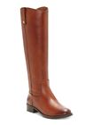 INC Womens Brown Pull-Tabs Fawne Round Toe Block Heel Leather Riding Boot 13 W
