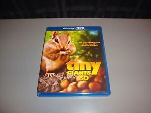 Tiny Giants 3D Blu Ray Movie BBC Earth Family Nature Animals Homeschool Teacher