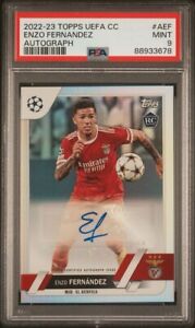 New Listing2022-23 Topps Uefa Club Competitions Autographs Enzo Fernandez Rookie