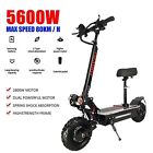 New Listing60v 5600w Electric Scooter Adult Dual Motor 11inch Off Road Tires Fast SpeedgBpA