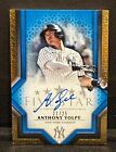 2023 Topps Five Star ANTHONY VOLPE Blue Rookie RC Autograph /25