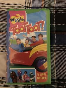 The Wiggles Toot Toot! VHS Clamshell