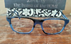 Burberry B2198 3546 Eyeglasses Full Rim Rectangular Blue Frame Italy 56 17 145