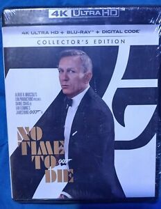 New Movie No Time to Die 4K Ultra HD And Blu-ray No Digital Copy Opened